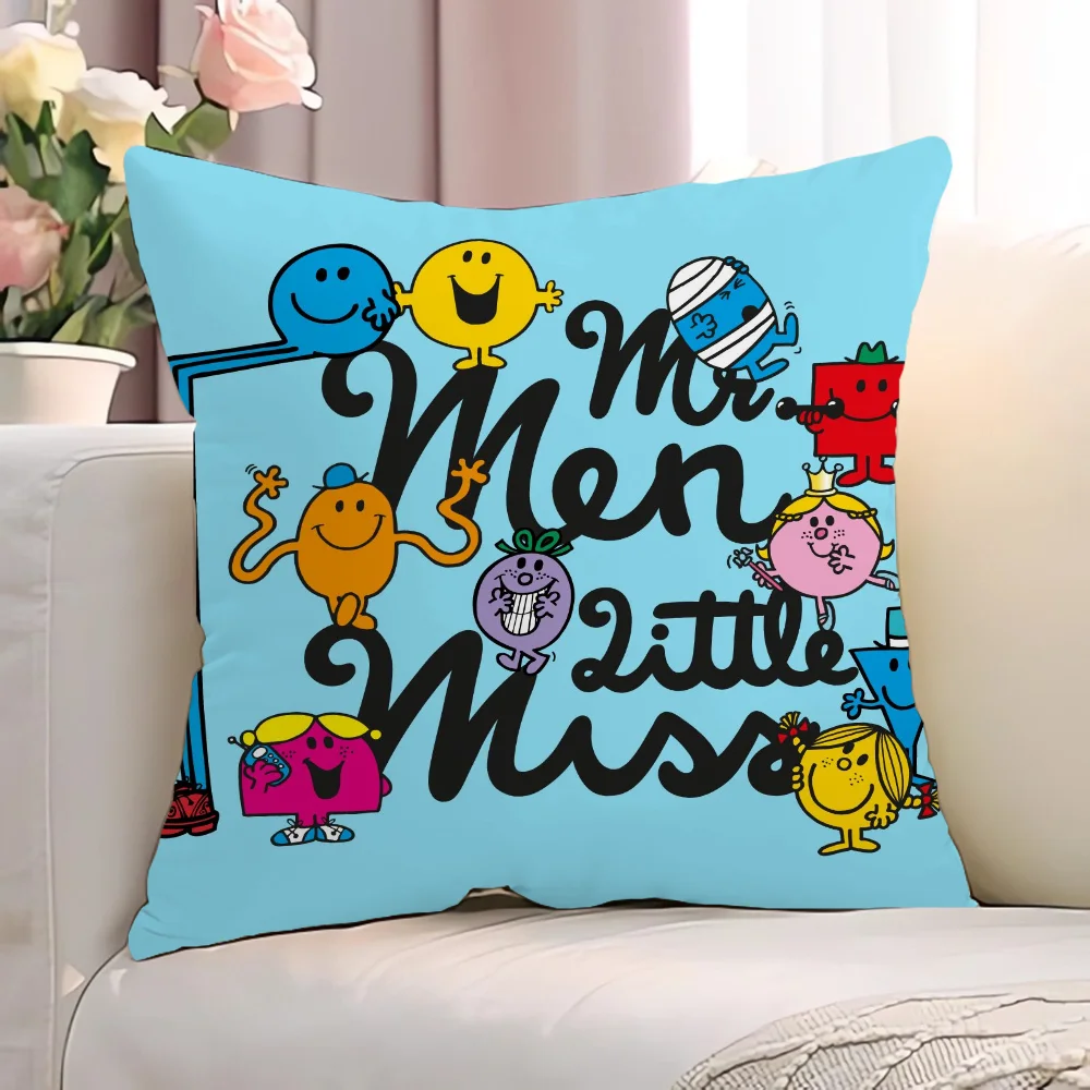 M-Mr. Мужские и маленькие подушки Наволочки для подушек искусственные Чехлы 45x45