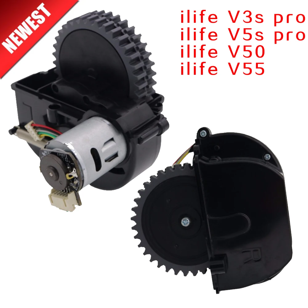 

Original wheel for robot vacuum cleaner ilife V3s pro V5s pro ilife V50 V55 robot Vacuum Cleaner Parts include motor