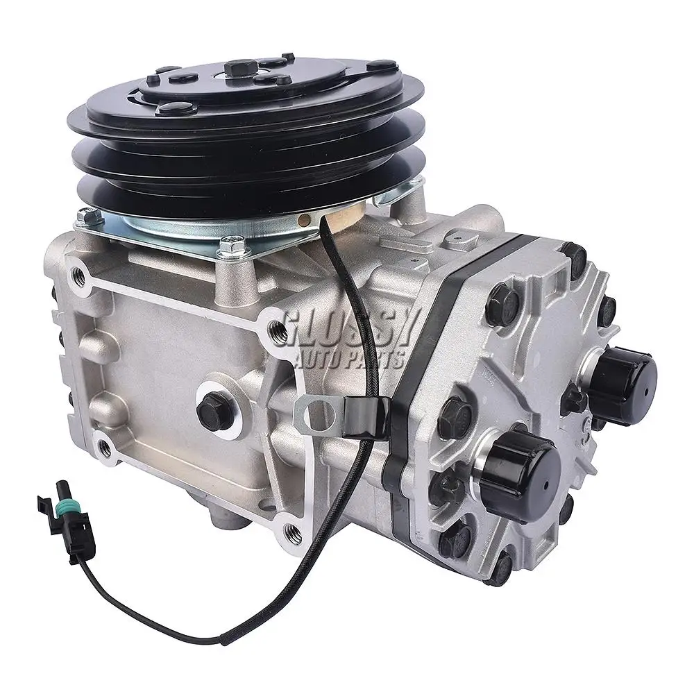 With Clutch For York Type For Freightliner Peterbilt Kenworth Et210l-25150 Et210l25150