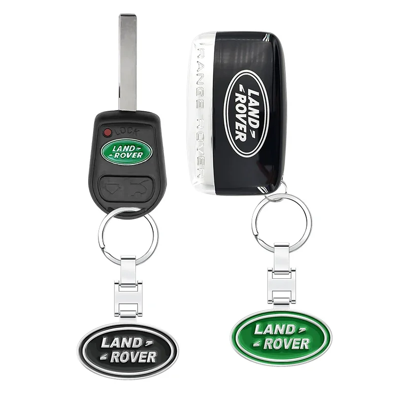 1 шт. автомобильный брелок для ключей из сплава Land Rover Discovery Range Evpque Defender Velar Freelander