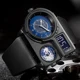 Luxury Big Szie Stop Watch For MenOulm Top Brand Two Time Zone Wristwatch Male Quartz Clock Mens Sport Watches Relogio Masculino Other Image