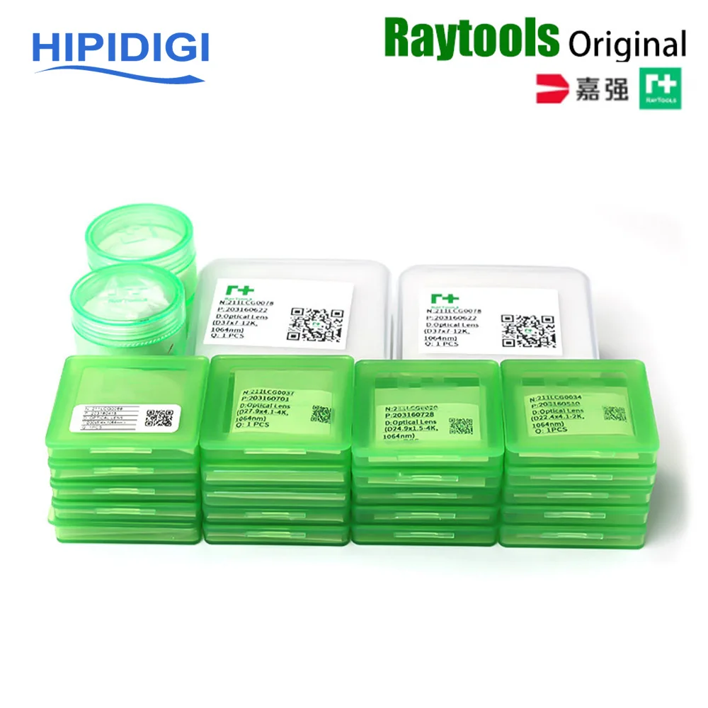 Raytools Original Laser Protective Windows 24.9x1.5 37x7 Защитная линза 27.9x4.1 Аксессуары для машины резки