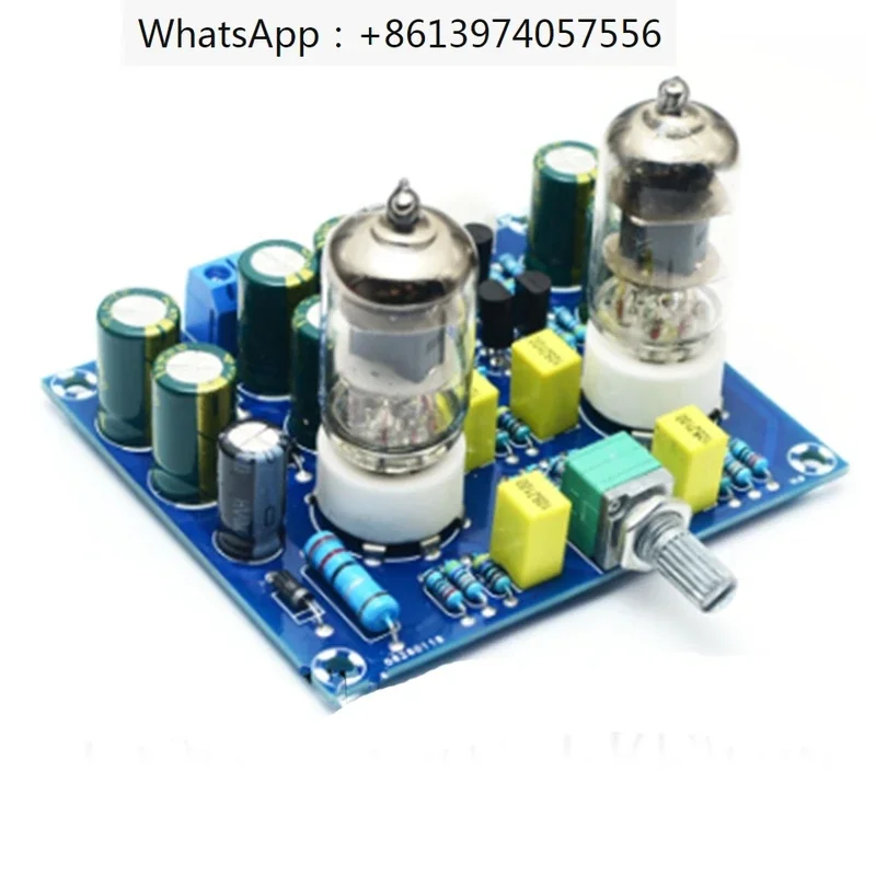 AC 12V 1A 6J1 Nilai предусилитель Tabung усилитель японский для наушников DIY комплект