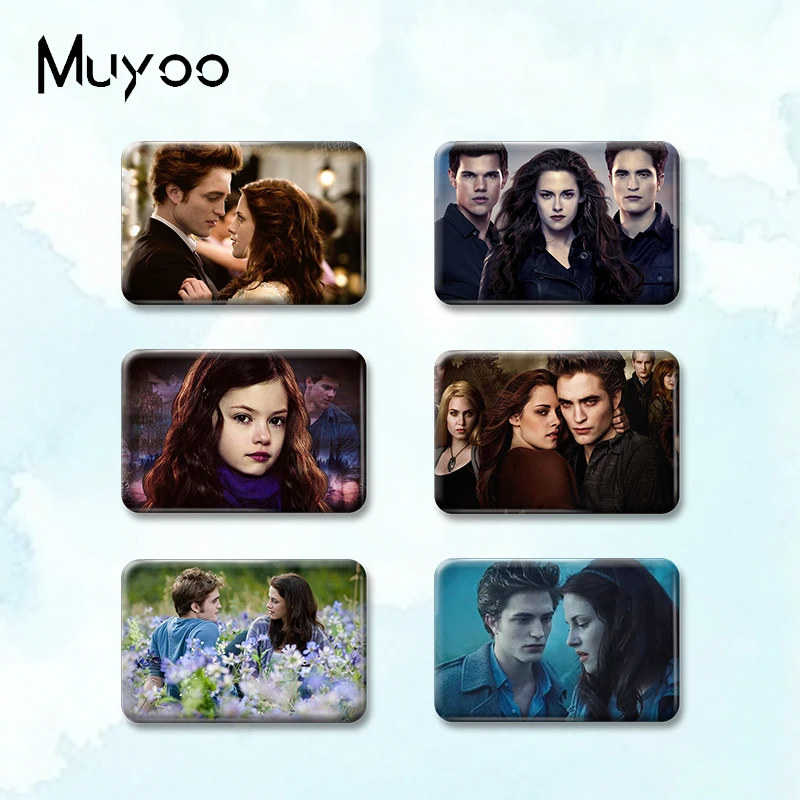 2023 Новое поступление, модная прямоугольная булавка Renesmee, Эдвард Bella, ручная работа, ювелирные изделия, броши, булавки