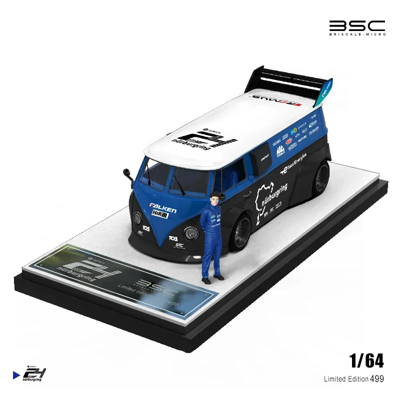 Набор фигурок BSC 1:64 STI T1 Limited499 Литая под давлением модель автомобиля