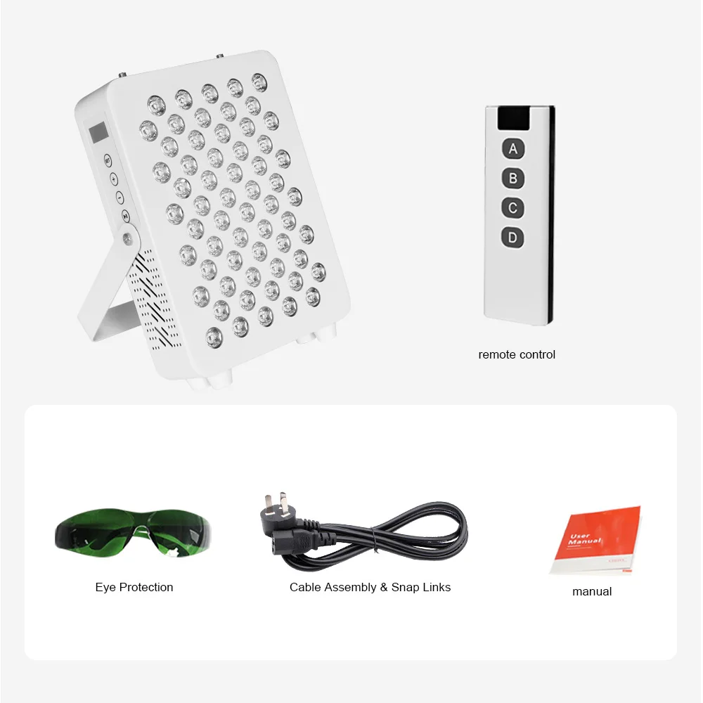 Простота в использовании 5-волновая светодиодная терапия красным светом 630 нм 660