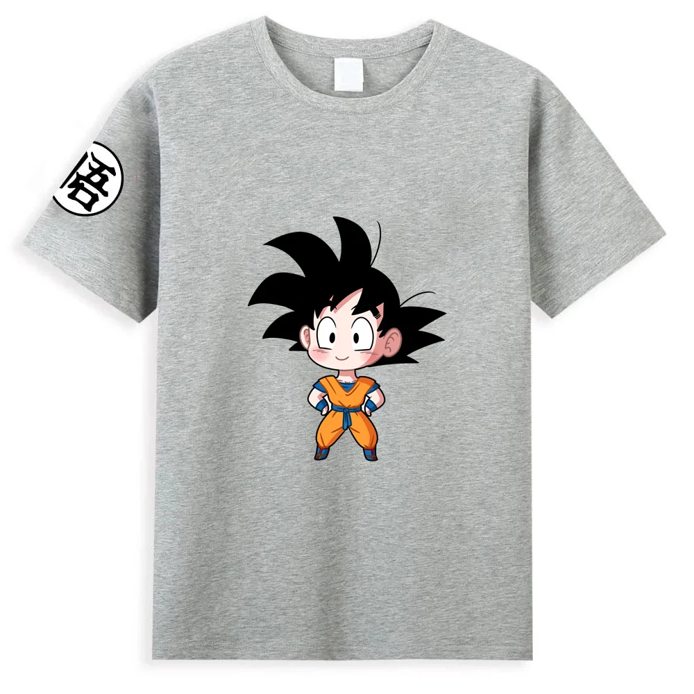 

Cartoon Dragon-Balls Anime Women Men Tshirt Kawaii Print O-Neck Casual T-shirt Short Sleeve Boys Clothes Funny T-shirts Tops