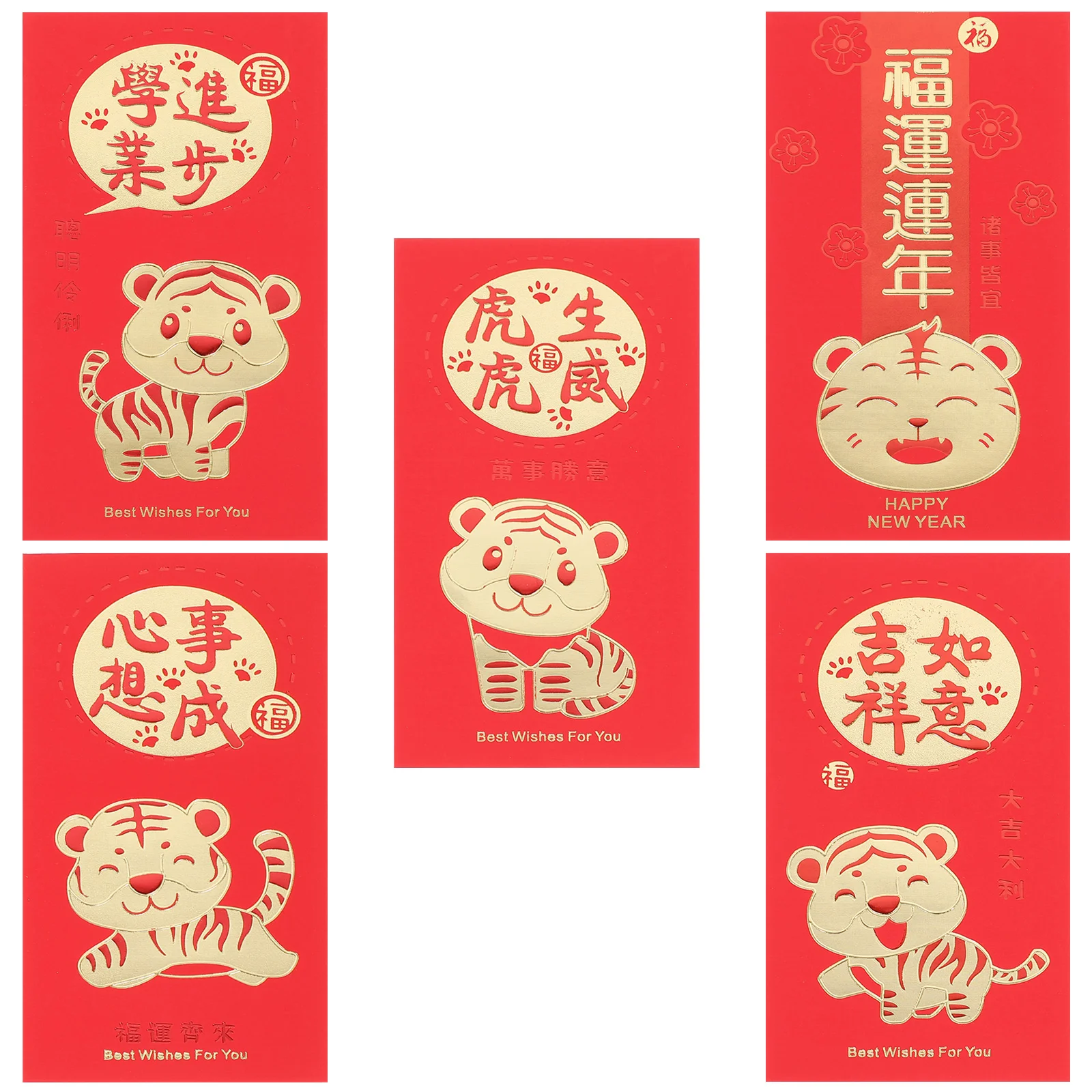 

Red Chinese Money New Year Packet Envelopes Envelope Lucky Pocket Packets Porket Festival Springzodiacstyle Pockets Wedding