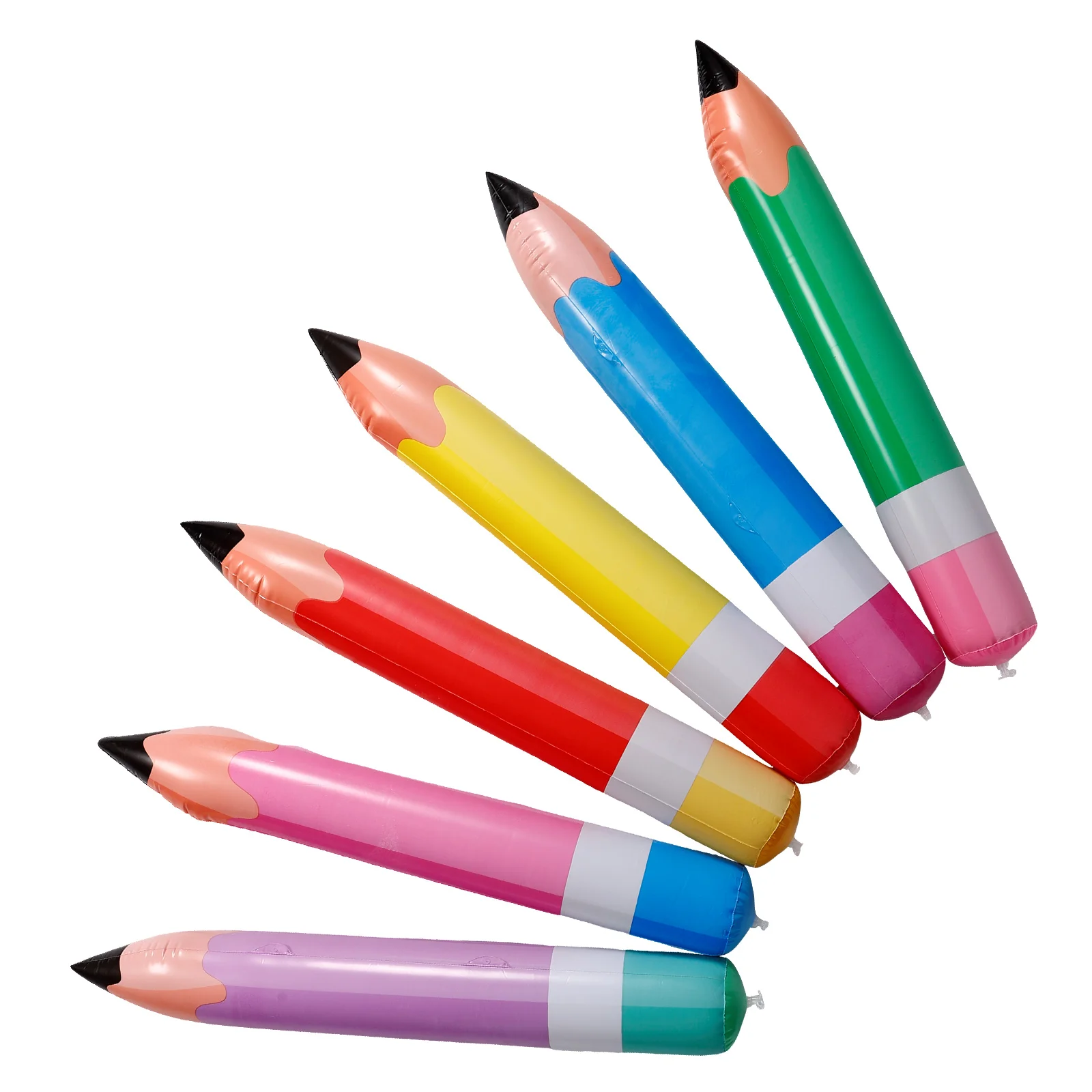 6 шт. надувные игрушки-карандаши для детей большие пастельные мелки Jumbo