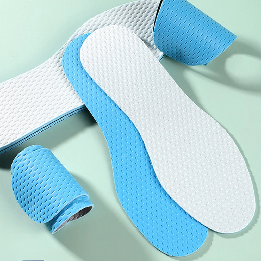 

6 Pairs Cuttable Insoles Shoe Pad Shoes Women Replace Inserts Sport Emulsion Standing Man