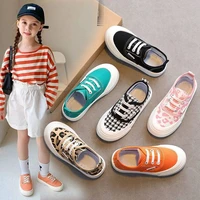 children sport canvas shoes boys casual shoes girls soft sole one legged cloth fashion student single shoes flats