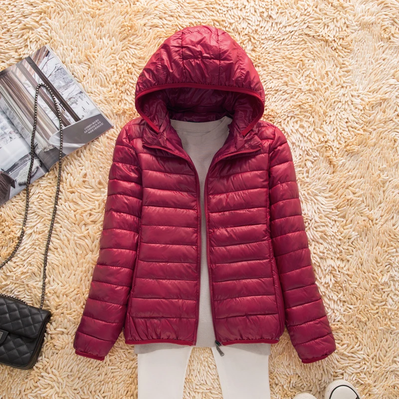 Cotton-padded Jacket women's Short Autumn and Winter Version of Light Down  Slim Cotton-padd enlarge