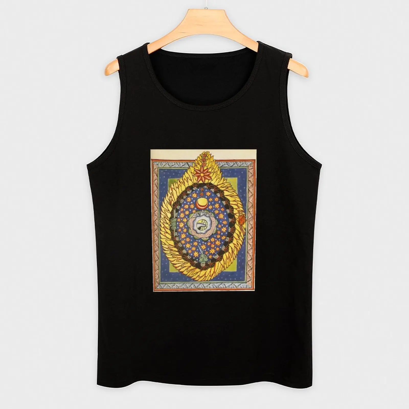 Фото Майка Cosmic Egg от Saint Hildegard of Bingen, легкая, воздушная, летняя, дышащая, без рукавов №3