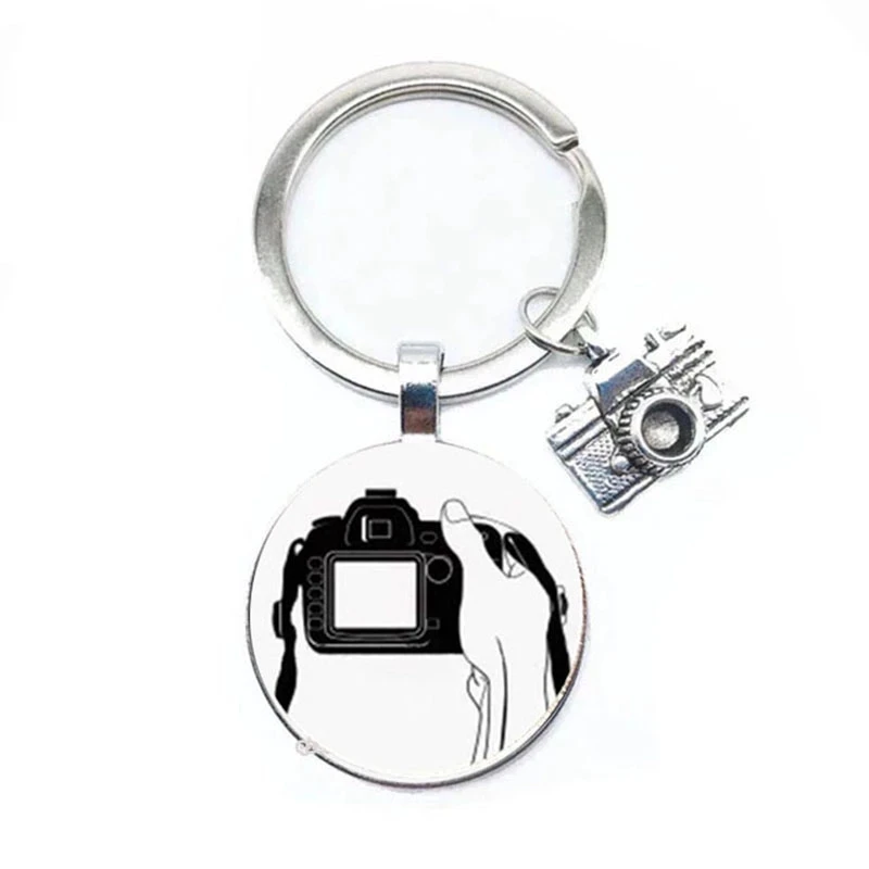 

New Diy Best Lens Keychain Do What You Like Keychain Black Camera Glass Pendant Photography Keychain Photographer Jewelry Gift