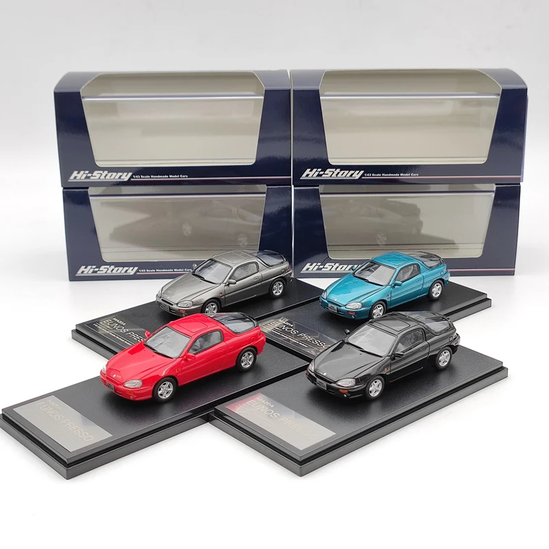 

Hi Story 1:43 For Mazda Eunos Presso Fi-X 1991 JDM Limited Edition Metal Static Car Model Toy Gift