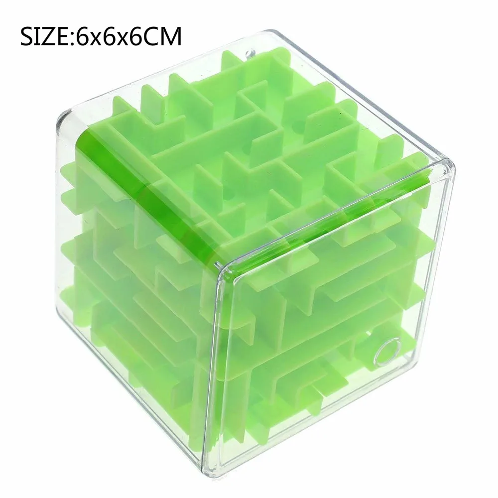 3D волшебная игрушка лабиринт Интеллектуальный головоломка мяч скорость логика