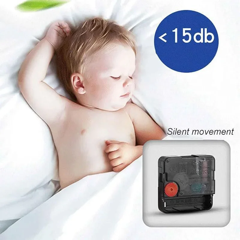 Модные индивидуальные настенные часы простые креативные тихие без тикания для