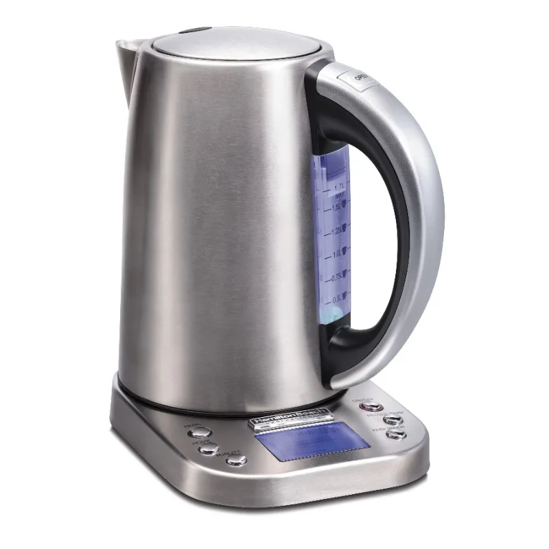 

Professional Electric Kettle, 1.7 Liter, Stainless Steel, Digital