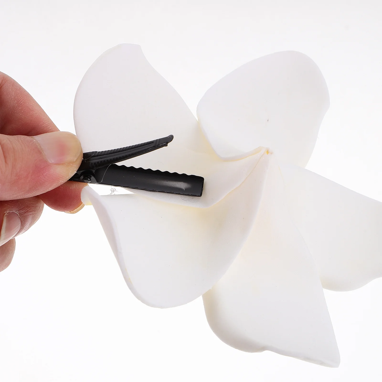 Женская заколка для волос Plumeria (желтая) женская с цветами