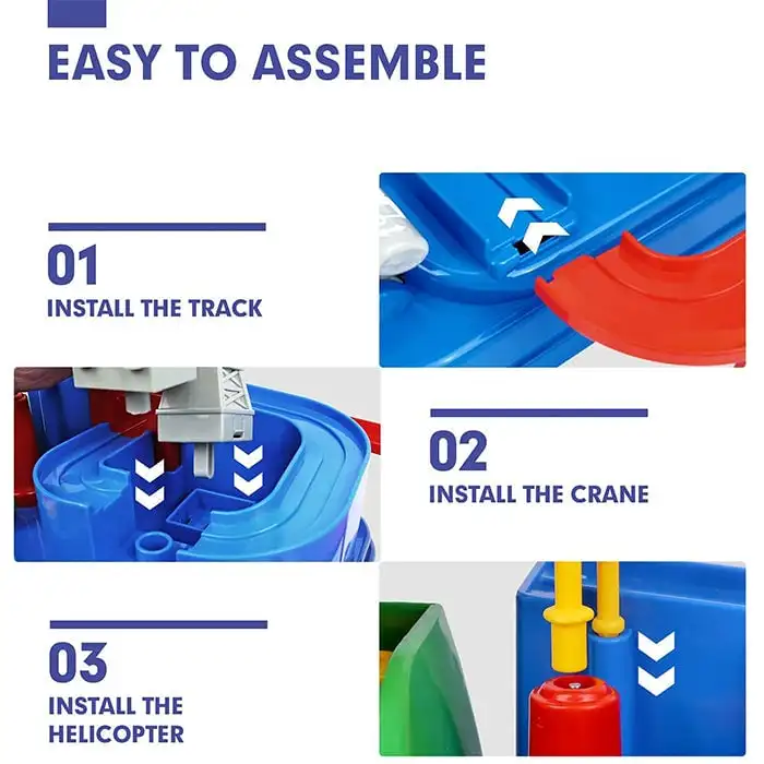 Модель гоночной железнодорожной машины Обучающие игрушки Детский трек