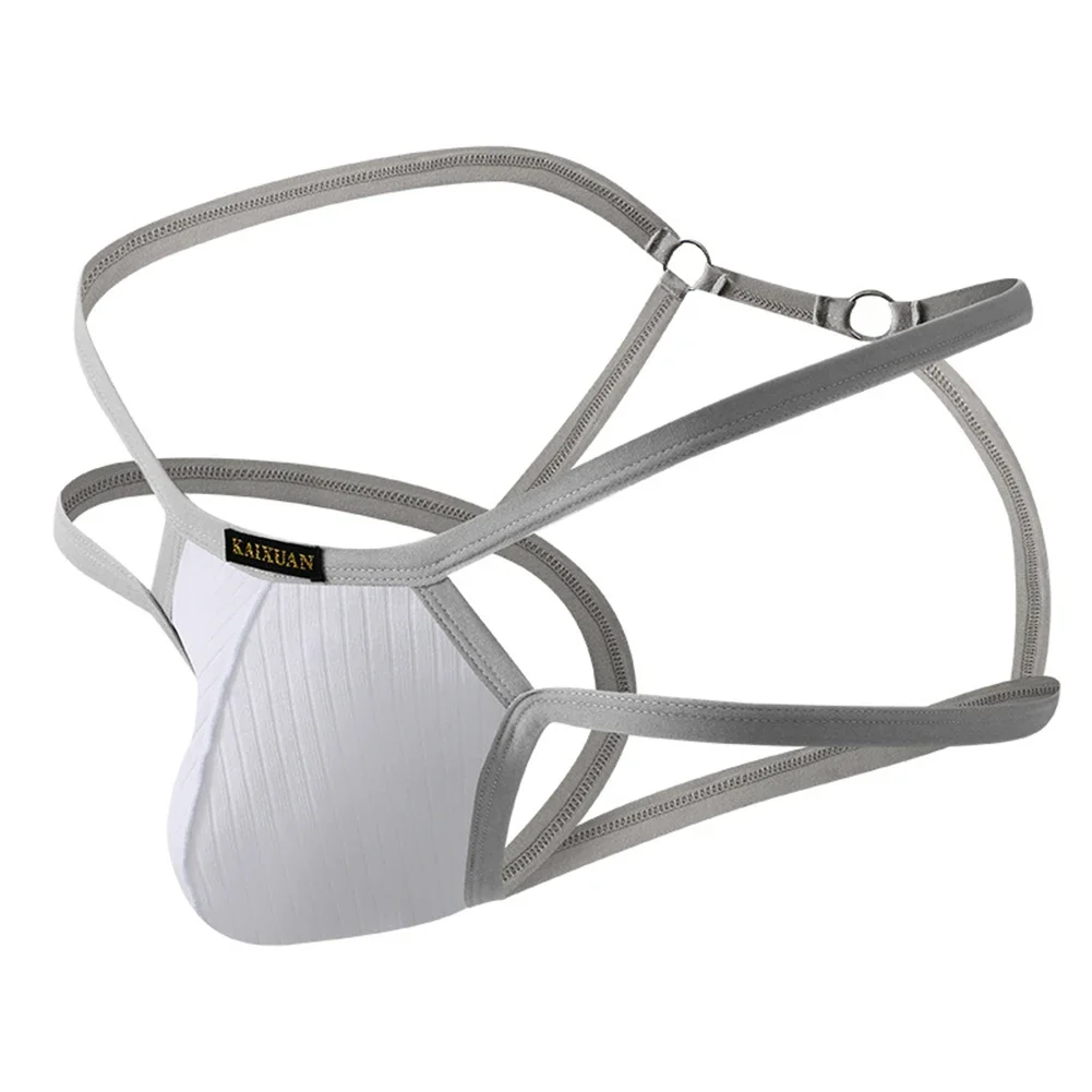 Мужские стринги-стринги трусики с бандажами нижнее белье для геев эротическое