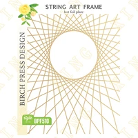 2022 new string art frame hot foil plate scrapbook diary decoration stencil embossing template diy greeting card handmade