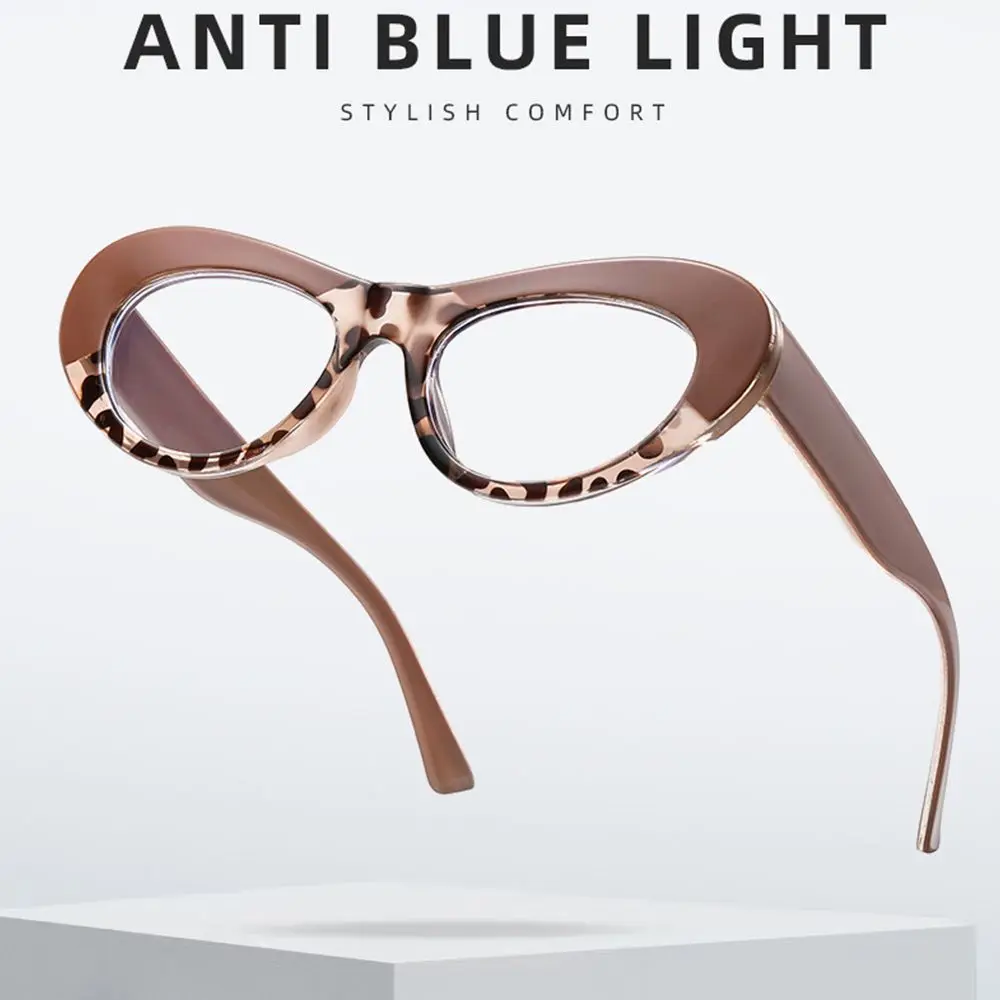 

Fashion Eye Protection Portable Office Anti-Blue Light Glasses Ultra Light Frame Computer Goggles Oversized Eyeglasses