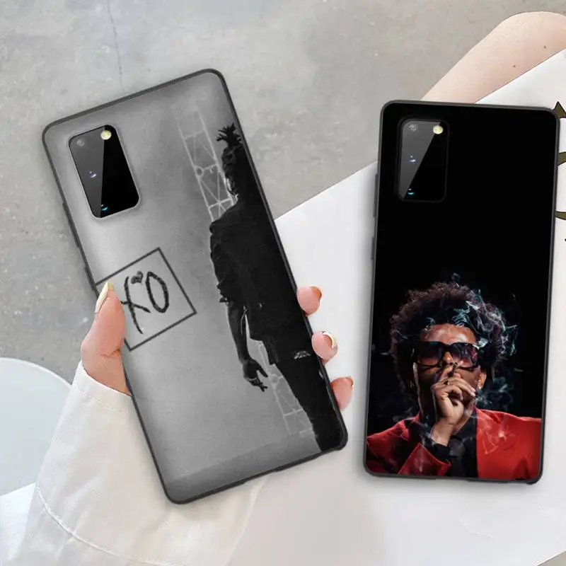 

The Weeknd xo Phone Case For Samsung S20 21 plus Ultra S6 S7 edge S8 S9 plus S10-5G lite 2020 S10E Phone Covers