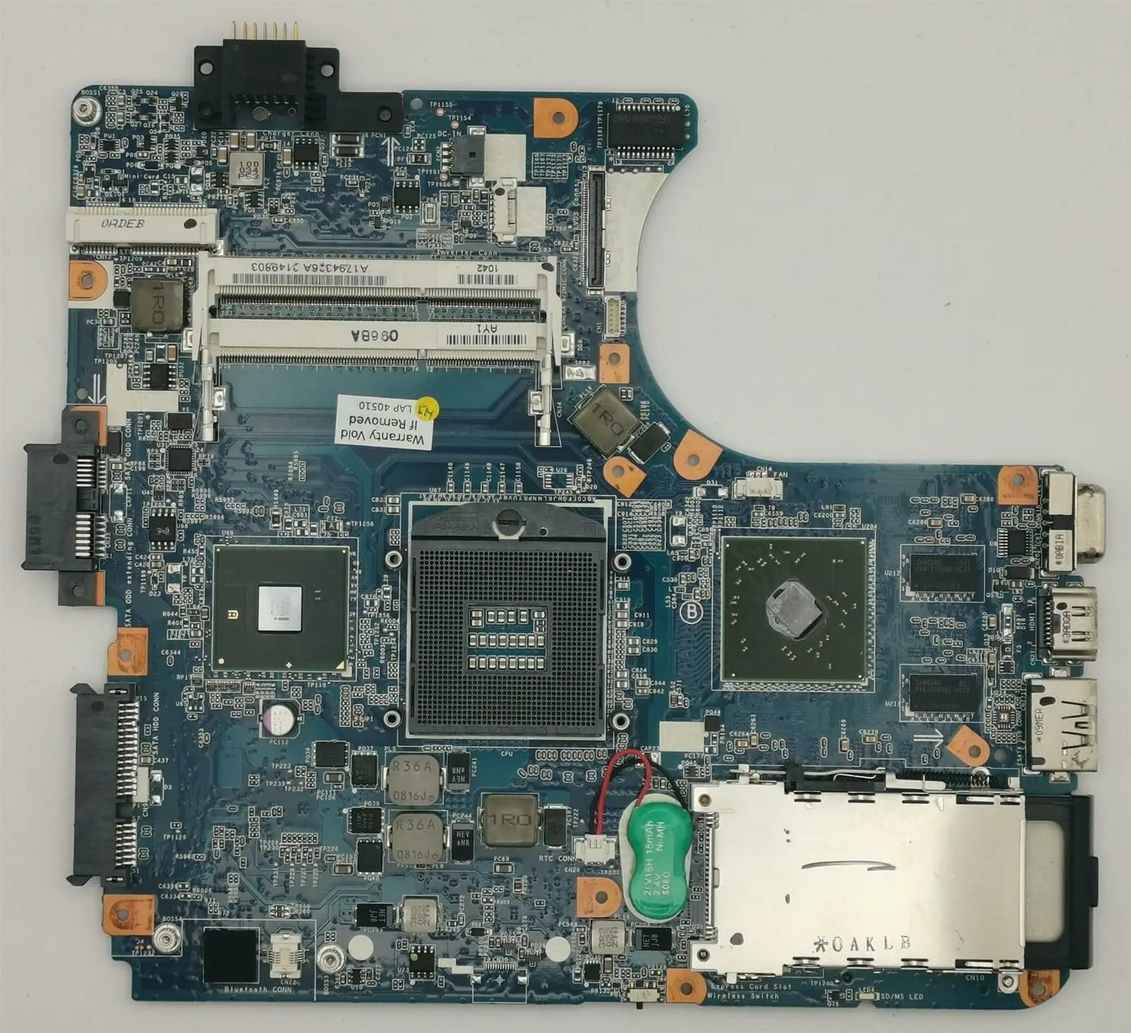 

Genuine FOR Sony VPC-EA Motherboard Mainboard A1794326A MBX-224