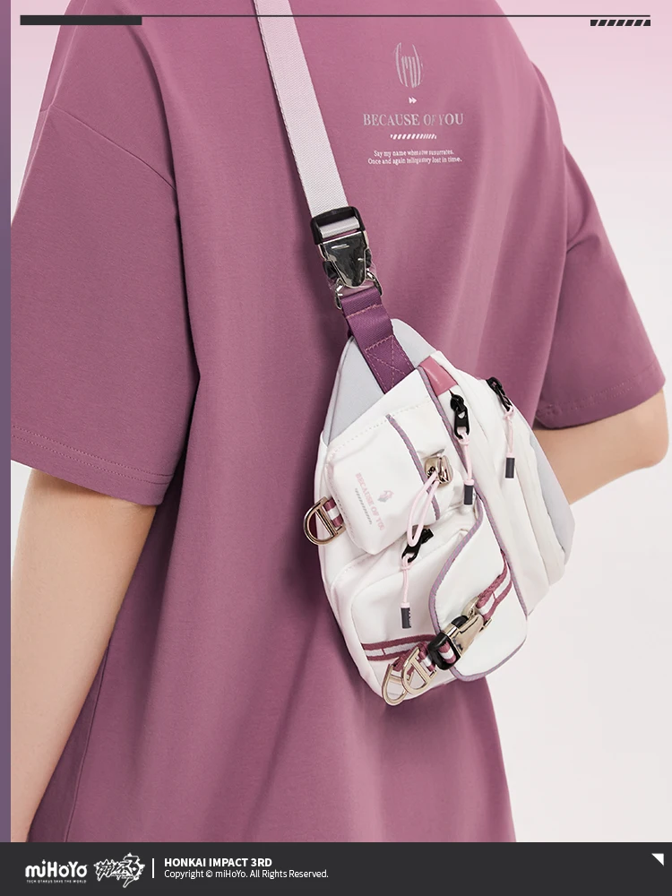 Официальная сумка через плечо Honkai Impact 3 Elysia с тематикой из вас милая нагрудная Doujin