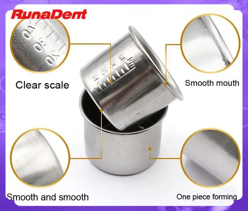

Medical Stainless Steel Medicine Measuring Cup with Scale 40Ml Small Medicine Cup Dental Tools