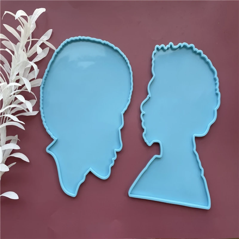 

Силиконовая эпоксидная форма для человека для типов головы, подставки, форма для изготовления игрушек, товары для рукоделия