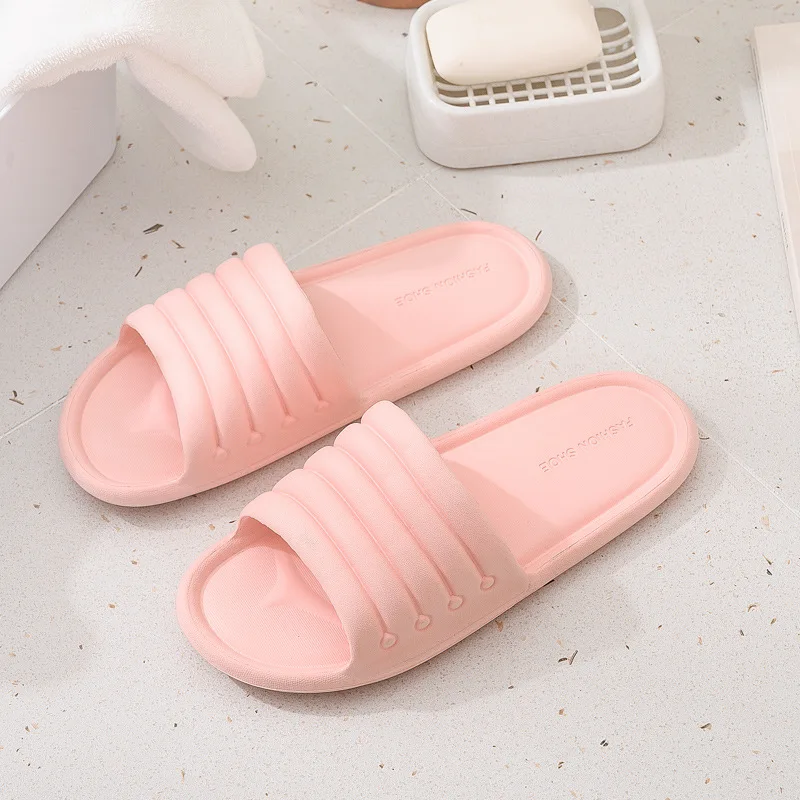 

Women Men Unisex Summer Non-slip Slippers Shoes Bathroom Slipper Lovers Indoor Sandals Fashion Home Slippers Floor Flip Flops