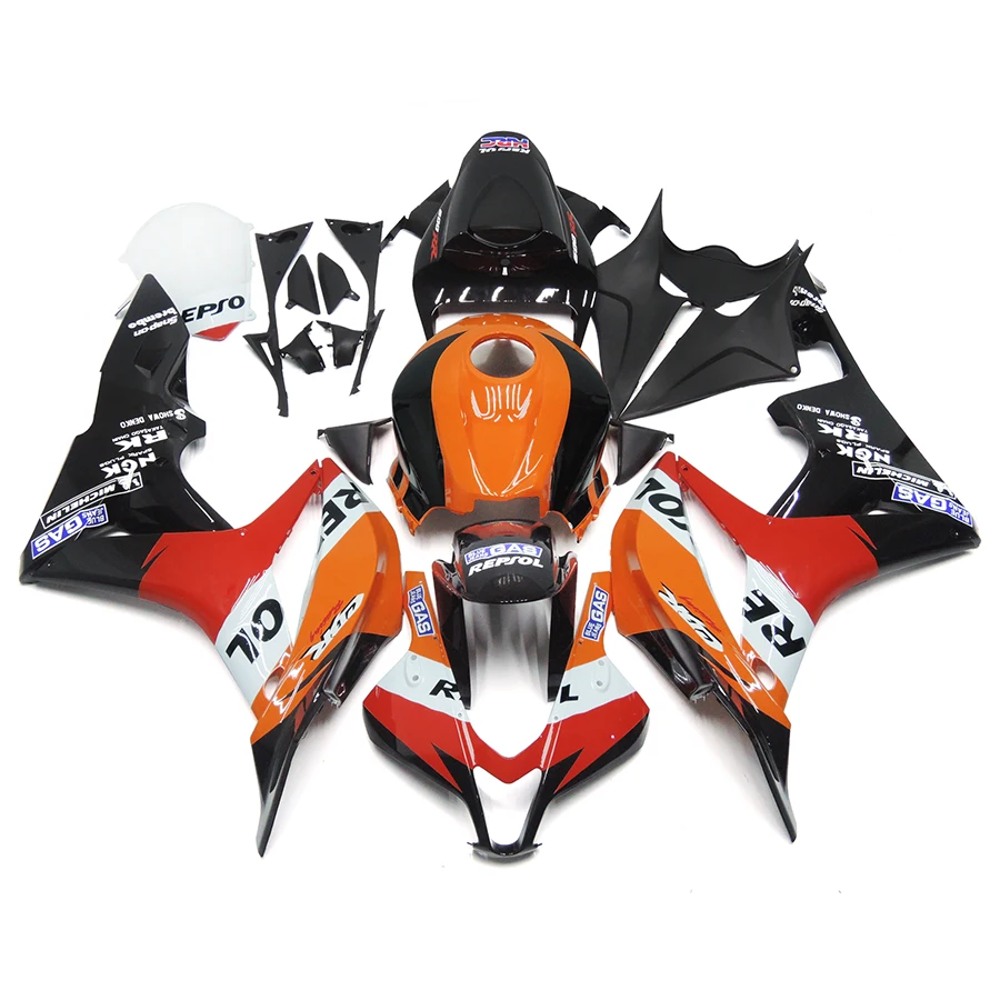 

Motorcycle Parts ABS Plastic Fairing Kit ABS Injection Molding Suitable for HONDA CBR600RR CBR 600 RR Cbr600rr 2007 2008 07 08
