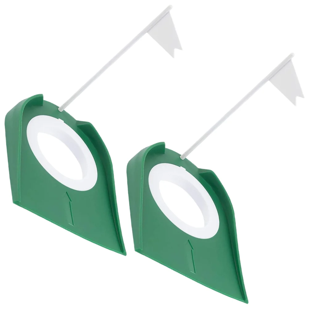 

2 Pcs Sports Accessories Golf Putting Disc Cup Golfs Training Aid Small Tools Gadget Hole Practice Equipment
