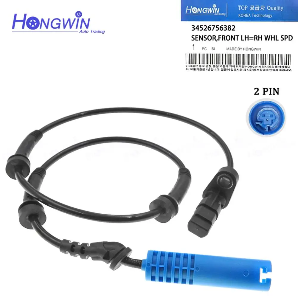 

Free Shipping New Genuine OE 34526756382, 34526750971, ALS434 ABS Speed Sensor Front Left & Right Fits BMW 325XI 330XI 2001-2005