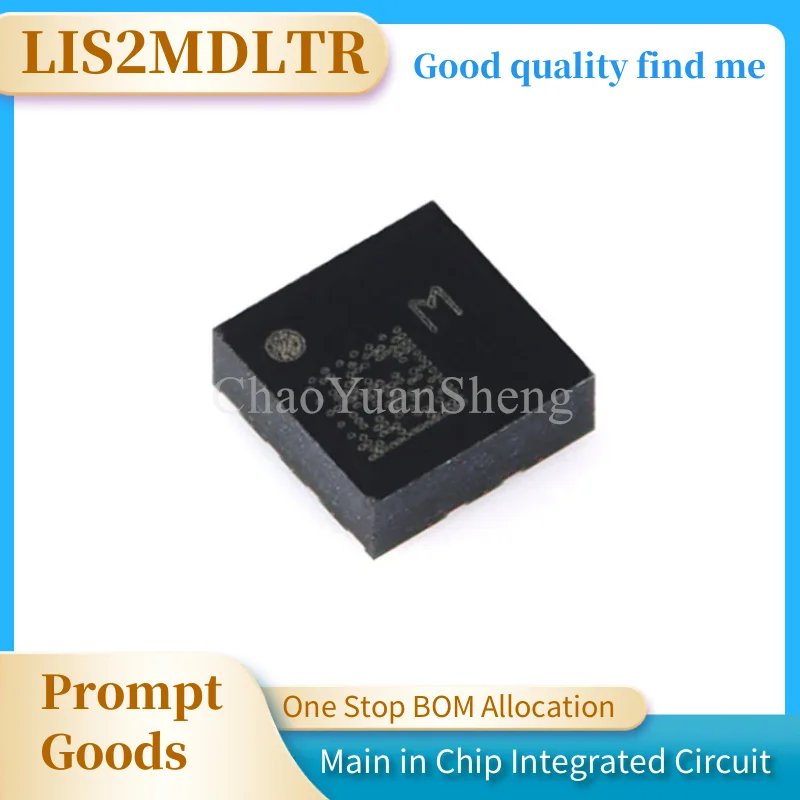 1 шт./лот LIS2MDLTR LIS2MDL LGA12 новый оригинальный интегрированный чип со склада