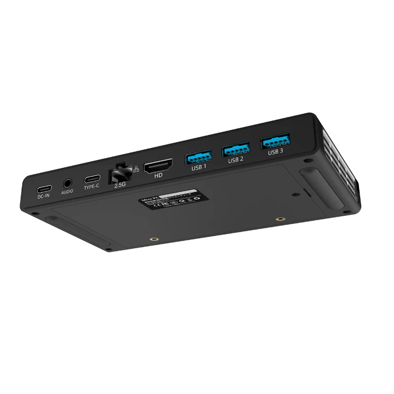 Фото MOREFINE M6 Intel N100/N200 Windows 11 LPDDR5 16 ГБ 3 * USB3.2 1 ТБ SSD WIFI6 2 * HDMI2.0 BT5.2 Двойной 4K HD-дисплей Маленький портативный ПК №1
