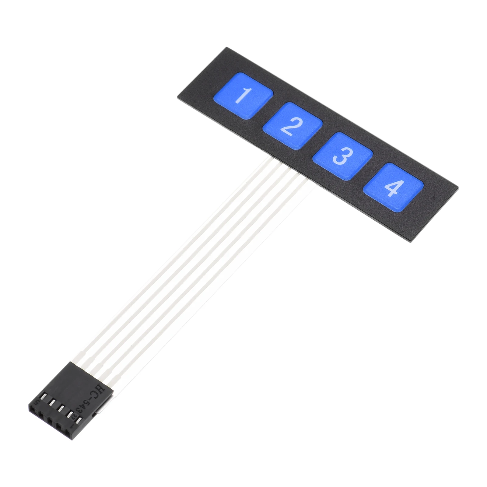 

Uxcell Universal Switch Keypad DIY Keyboard 4 Keys 1 2 3 4 Down