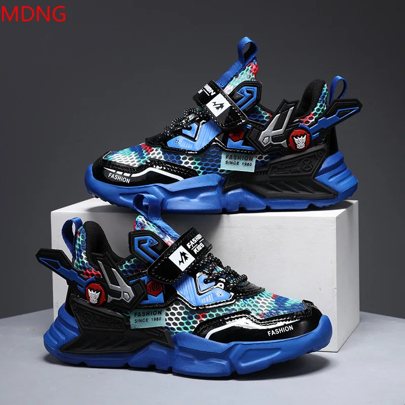 

Boys Brand Basketball Shoes for Kids Sneakers Thick Sole Non-slip Children Sports Shoes Child Boy Basket Trainer Shoes 2022 New