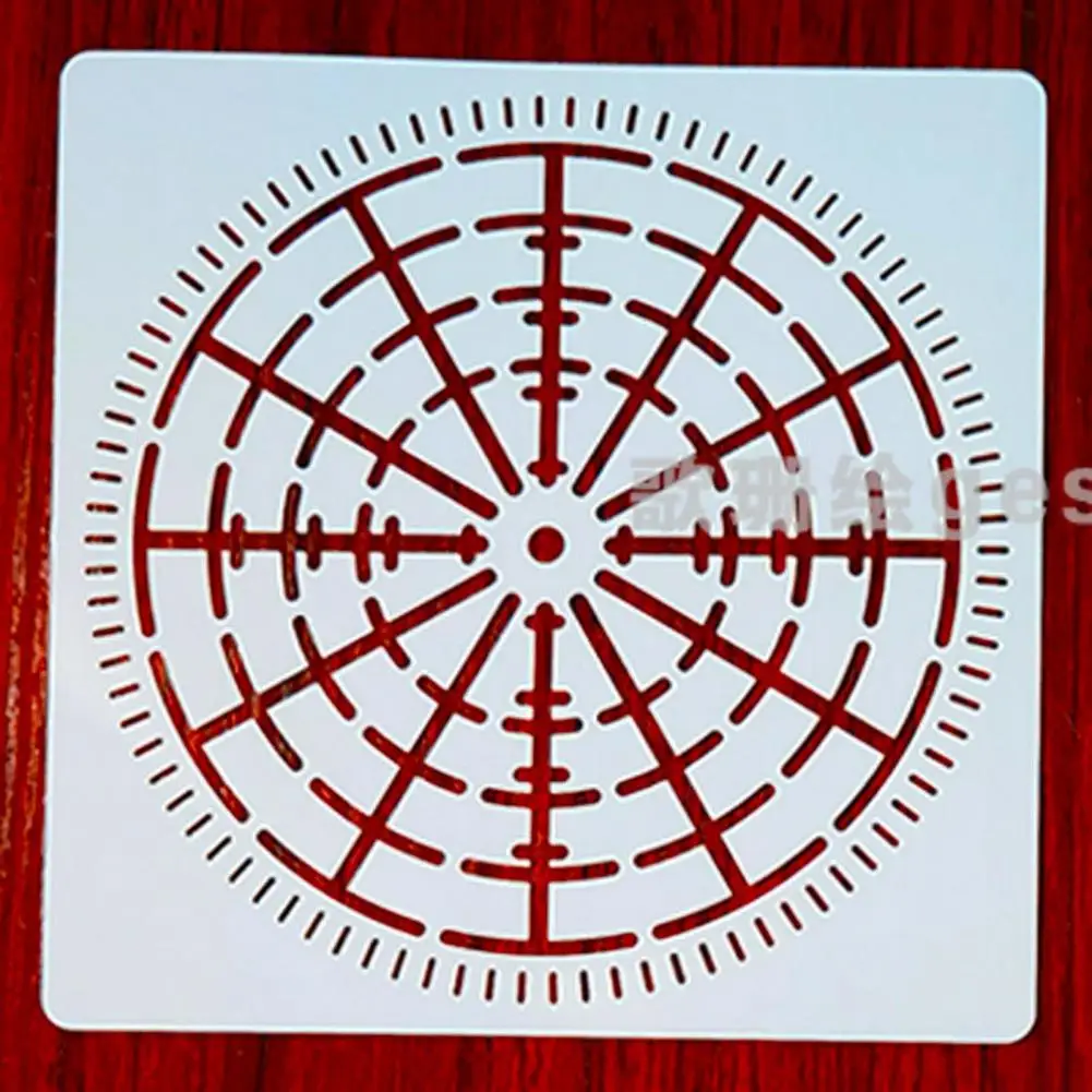 

12 шт./набор, трафареты для рукоделия