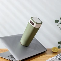 creative magic no fall coffee mug portable stainless steel water thermos bottle leakproof non slip office students thermoses cup