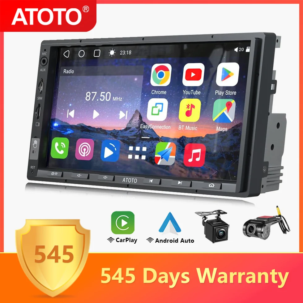 Мультимедийный плеер ATOTO S8G2A78UL стерео-система на Android 4 ГБ 64 с беспроводным