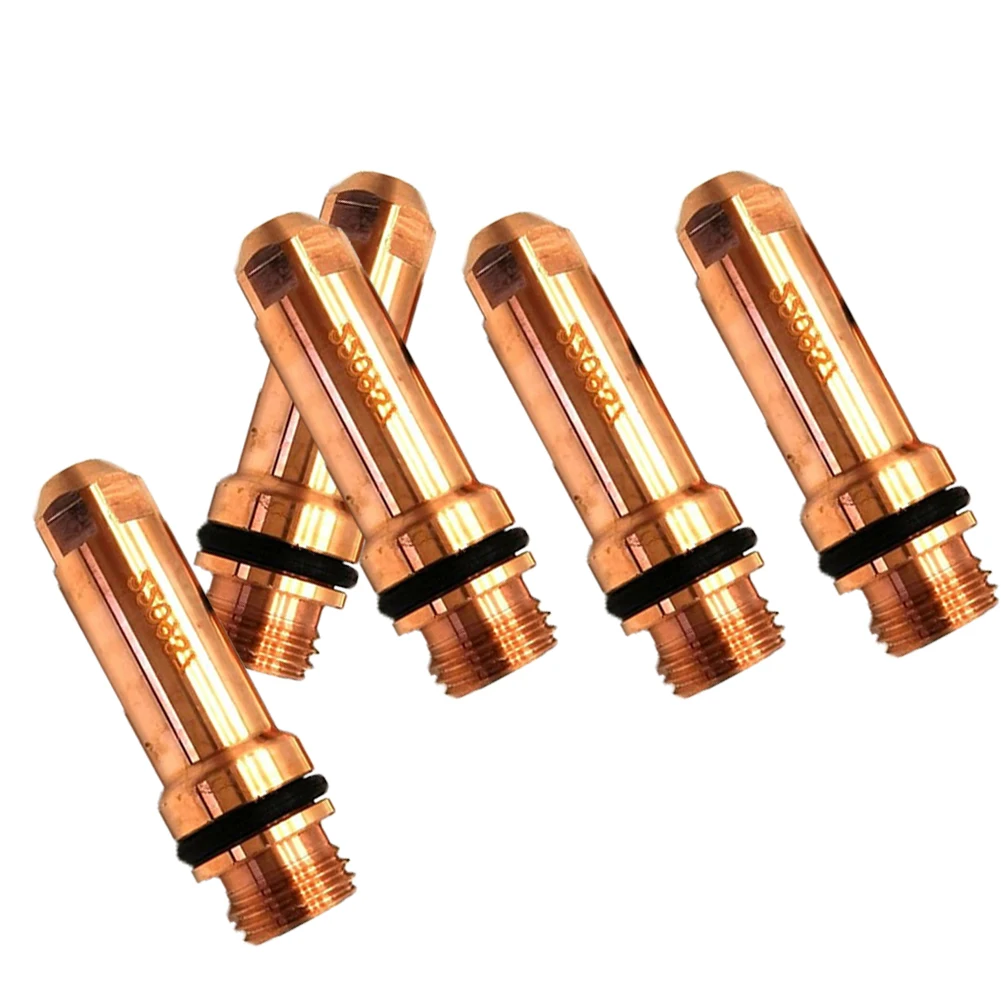 

5Pcs Plasma Cutter Tip Electrodes & Nozzles Kit Consumable Accessories For MAX200 Plasma Torch Plasma Cutter Welding Tools
