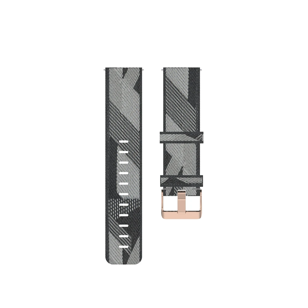 18MM 20MM 22MM Nylon Watch Strap For Garmin Venu GarminMove 3 Garmin Active S Vivoactive 4 4S Smart Wristband Quick Release Band