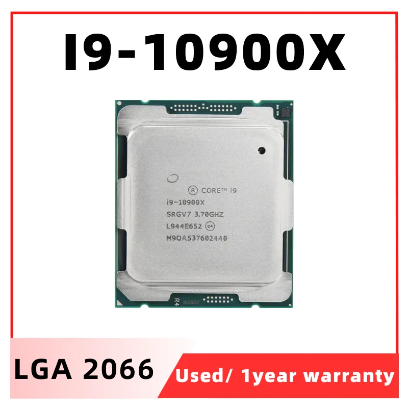 Core i9-10900X 3, 7 GHz 10-ядерный CPU L2 = 10 M L3 = 19, 25 M 165W LGA 2066