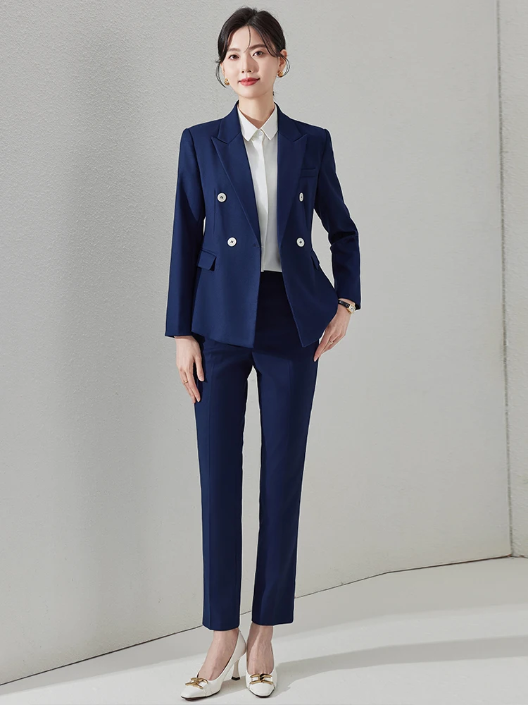 Высококлассный профессиональный костюм женский весенне-осенний темперамент