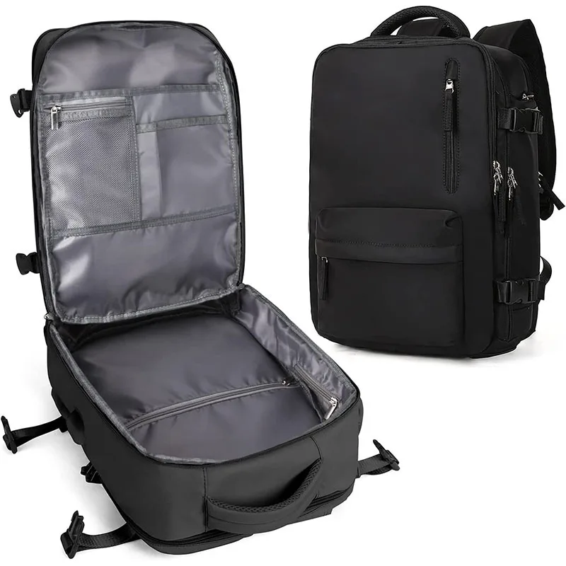 Waterproof Women Casual Daypack Usb Charging Laptop Bags Mul