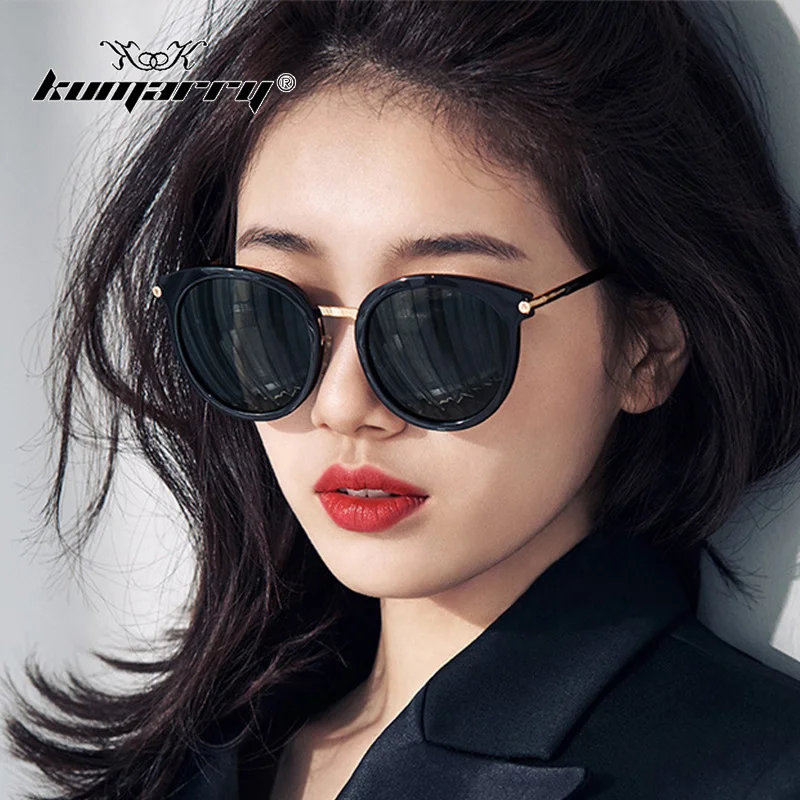 

KUMARRY Women's Sunglasses Vintage Cat Eye Sun Glasse Brand Designer Sunglass Outdoors High Quality Eye Wear gafas de sol UV400