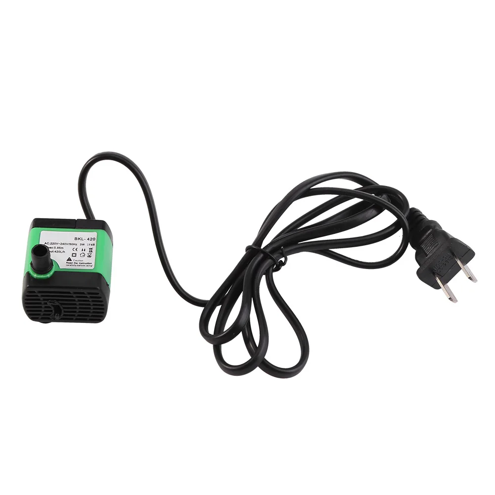 

Погружной насос из АБС-пластика, водяной насос для аквариума, пруда, фонтана (3 Вт), водяной погружной насос, 1 шт.